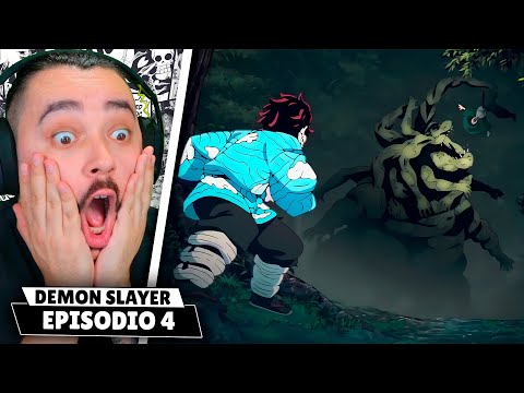 Tanjiro vs Oni Mutante!! | EPISODIO 4 - (REACT DEMON SLAYER)