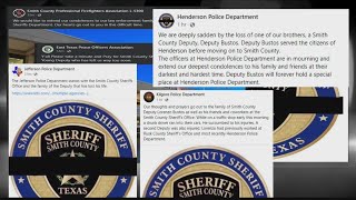 East Texans offering condolences, support after deputy killed in the line of duty