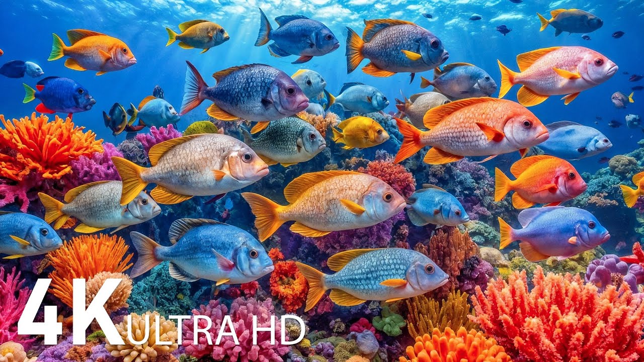 Идеальная жизнь в океане 4K UHD – Раскрывая скрытые тайны подводного мира | Документальный фильм