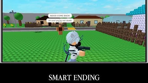 How to get the Unstuck and Smart Ending in ROBLOX NPCs are becoming smart!