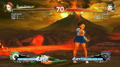 Ultra Street Fighter IV battle: Cammy vs Sakura