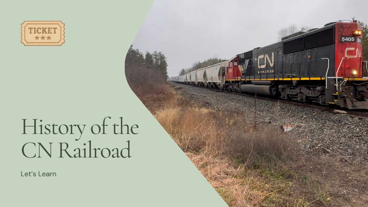 The History of the Canadian National Railroad 