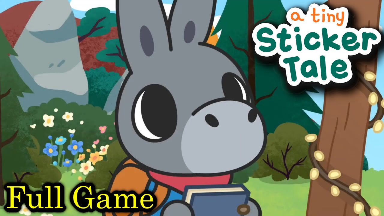 A Tiny Sticker Tale | Full Game Let's Play