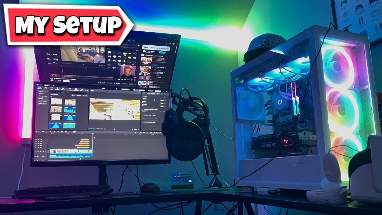 My Dream Gaming Setup / Room Tour - 2024 - YouTube