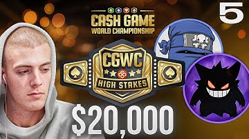 KakiTee, Sunni, & Deki Review Day 12 Of The HS Cash Game World Championship | Pocket Aces TRAPPING
