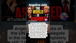Angelina Jolie HUMILIATES Trump? UN Speech Leaves Room Speechless #politicalnews