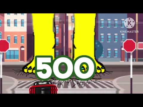 Giant Mia the Yellow Fox Celebrates @GiantessKineMaster2025 500 Subscribers [PREDICTION]