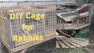 How to make Rabbit Cage | Paano gumawa ng Kulungan para sa mga Rabbits