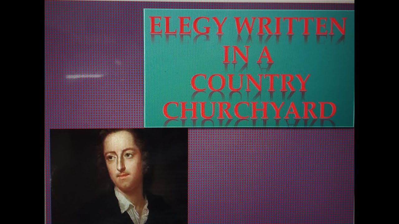 Gray's Elegy Written in a Country Churchyard (Part II) #Epitaph #