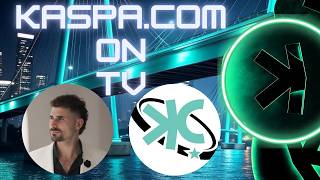 BREAKING: Kaspa Hits Mainstream TV! Kaspa.com CEO @cryptosione Explains Why $KAS Is The Future