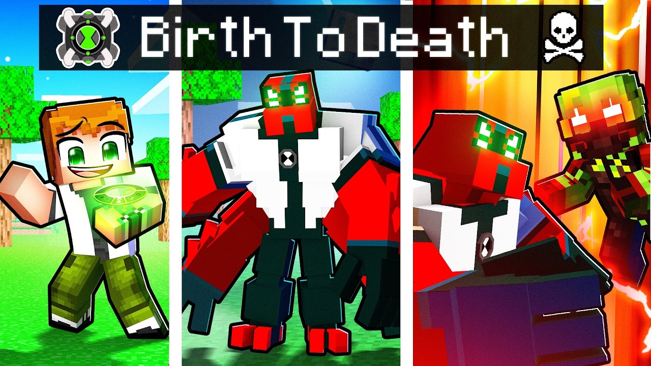 Birth to BEN 10 in Minecraft!