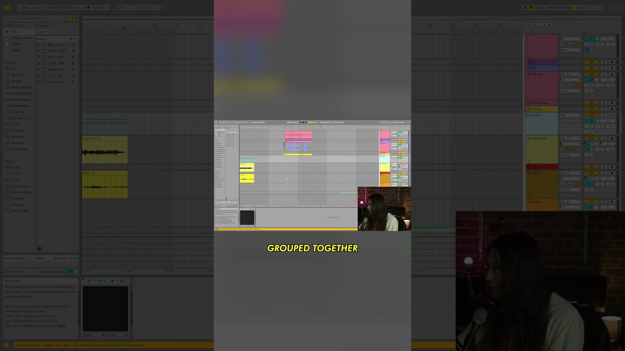 creating track intros!  