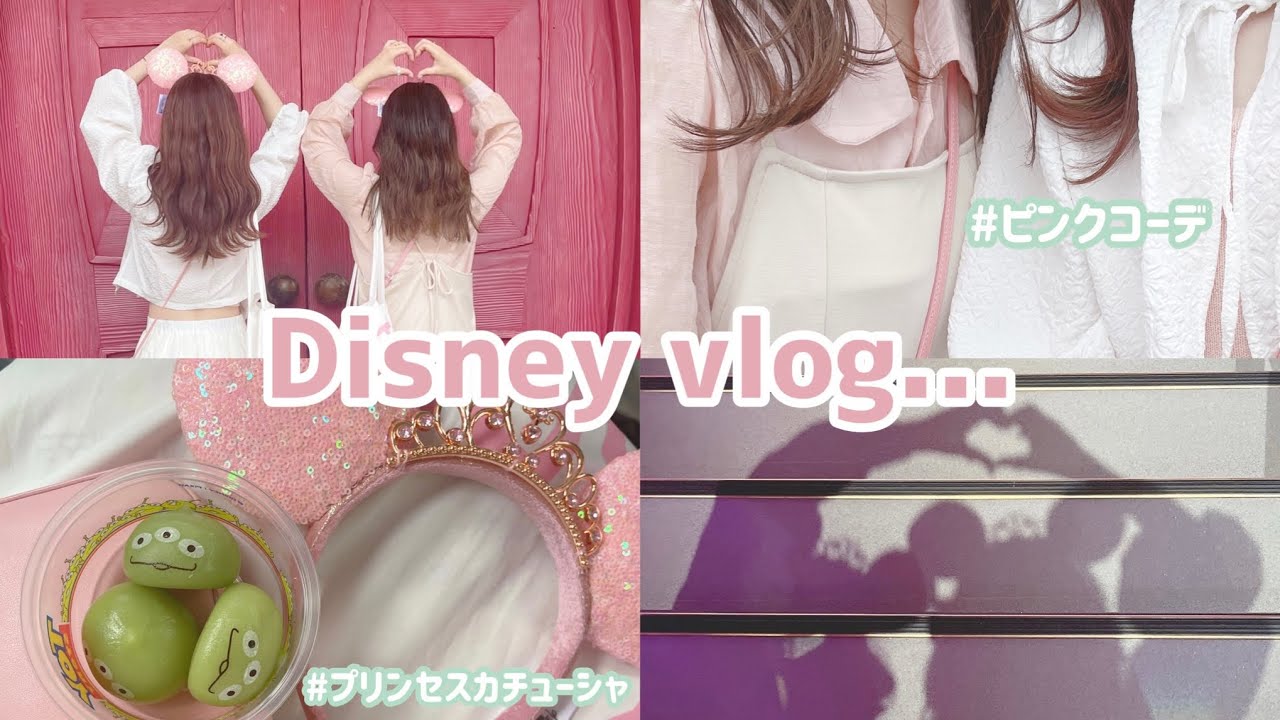 Disneyland Vlog ピンクコーデでディズニー思いっきり楽しんだ 𓂅 Youtube