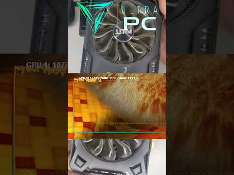 Видеокарта ГРЕЕТСЯ больше 100 ГРАДУСОВ #shorts #видеокарта #ultrapc