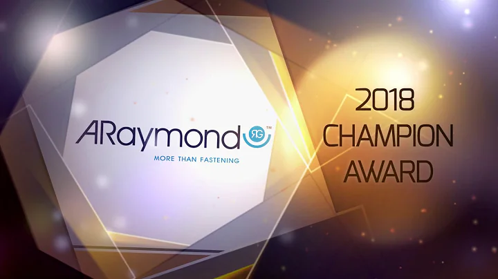 2018 Champion Award - A. Raymond