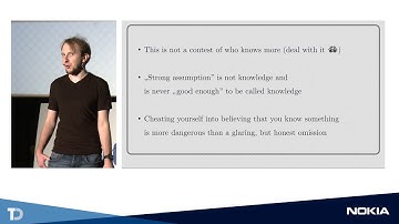 TestDive Conference 2018: Kamil Dudek -  "Limitations of the Formal Systems"