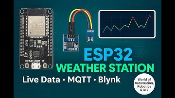 ESP32 Weather Station with Blynk & MQTT | MicroPython IoT Project + GitHub Code