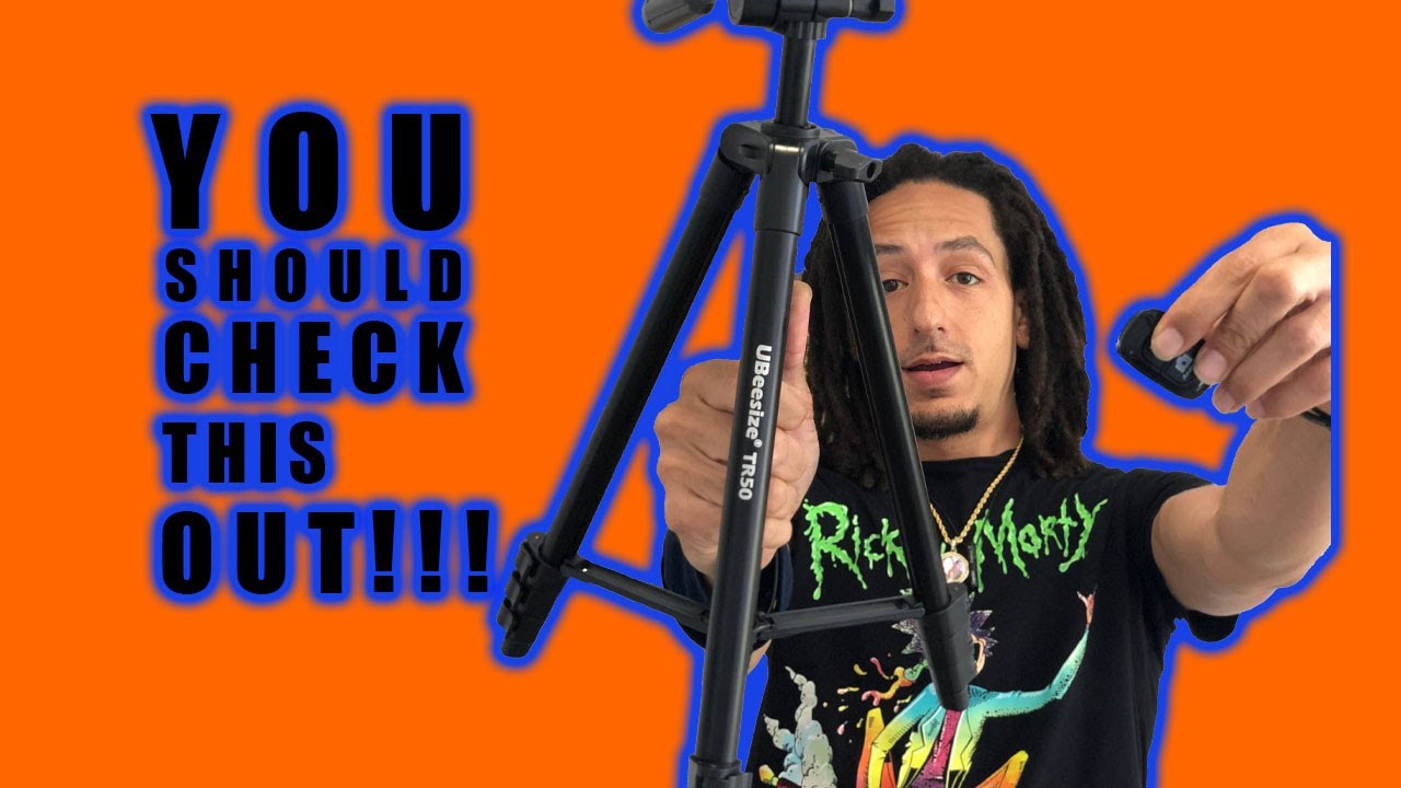 Best Tripod Under $50 - UBeeSize TR50 Phone Tripod - Tech Under $50 - Review!