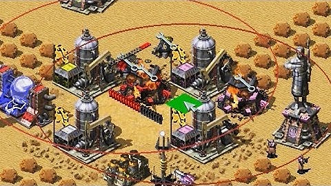 YosefAnan Small Map Oil in Center with mode Red Alert 2 Yuri