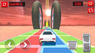 Mega Ramp Car Stunts Racing Impossible Tracks 3D #35 - Android Gameplay