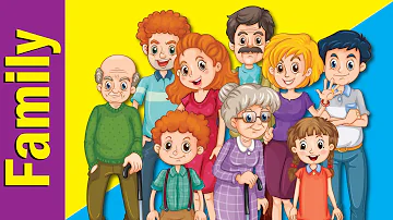 Learn Family Members in English | Family Vocabulary | Fun Kids English