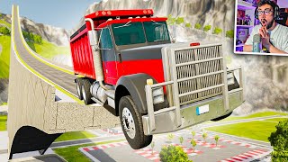 ACCIDENTES BRUTALES EN SALTOS 💥 | BeamNG Drive