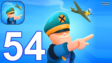 Army Commander - Gameplay Walkthrough Part 54 War Army Commander Base Defense (iOS, Android)