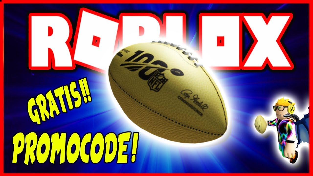 Nuevo Roblox Promocodes 2019 Código Gratis Balón Nfl Promo Codes - novo c#U00f3digo de item gr#U00e1tis no roblox promo codes setembro2019