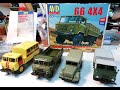 Масштаб 1:43. Легендарная "Шишига" ГАЗ-66.