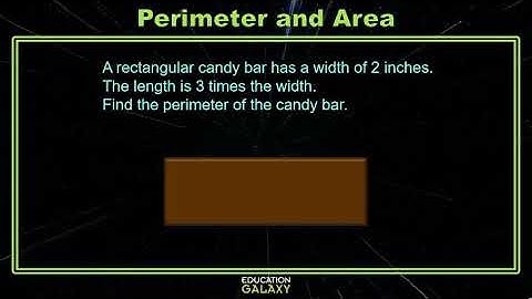 4th Grade - Math - Area and Perimeter - Topic Overview