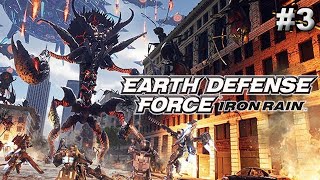 EARTH DEFENSE FORCE IRON RAIN прохождение/часть 1