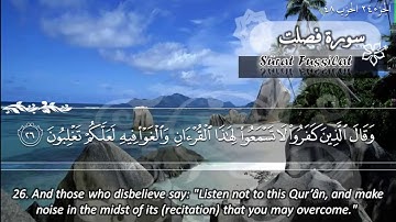 سورة فصلت ماهر المعيقلي Sûrat Fussilat Maher Al Muaiqly