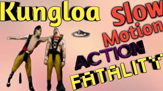 Mortal Kombat 3 Kung Lao Slow Motion Action FATALITY🔥#Shorts