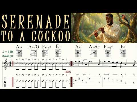 SERENADE TO A CUCKOO | ROLAND KIRK | Complete Version | Guitar Lesson | Tutorial | Sheet Music & TAB