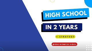 High School Two Year Plan  News