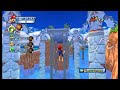 Mario Sonic At The Olympic Winter Games Dream Alpine 7 Team Mario SM64DS 