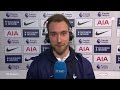 Eriksen: "Tottenham are the best team in London...at the moment!"