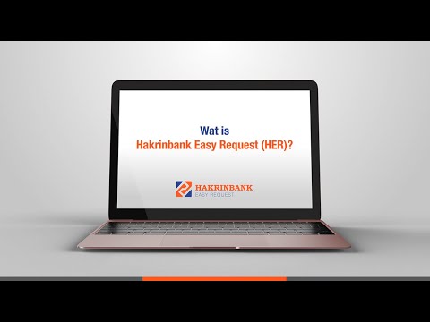 Wat is Hakrinbank Easy Request (HER)?