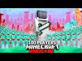 100 Players Simulate Minecrafts New Dimension!