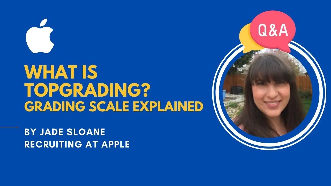 Apple Recruiter Jade Sloane Reveals Topgrading Interview Secrets!