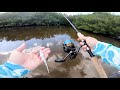 Backcountry inshore fishing in florida  skinny water on the ghennoe  lt 10