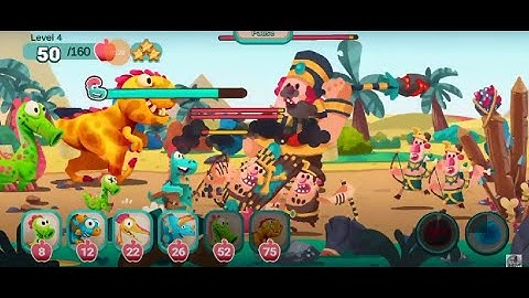 Dino Bash Travel Through Time - Island 4 - Level 6