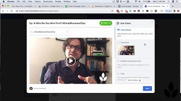 How to Schedule a Facebook Video Post on Your FB Fan Page