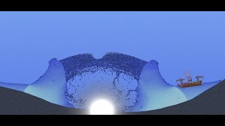 Water Box: Ship vs Meteor screenshot 5