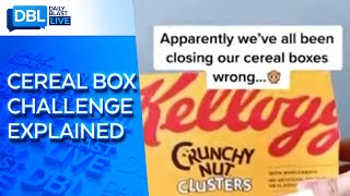 Have you been closing your cereal box incorrectly this entire time?
--- subscribe to daily blast live: http://bit.ly/2tnb089 welcome
the...