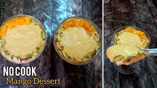 Mango Delight Recipe|Summer Special Mango Delight|Mango Delight