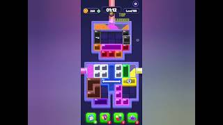 Sand blocks drop puzzle level 155 gameplay walkthrough solution