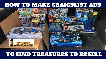 How to Make Craigslist Ads to Find Treasures, Make Deals, and Resell