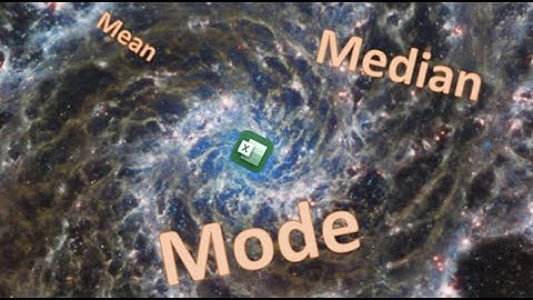 Find Mean Median And Mode In Excel #excel #youtube