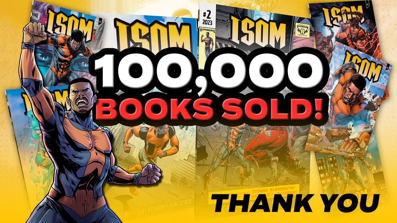 Rippaverse has sold over 100K BOOKS | Isom 1 & 2